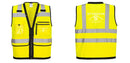 Custom Heavy Duty Hi-Vis Surveyor Vest