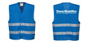 Custom Royal Blue MeshAir Reflective Safety Vest – Event & General Use