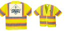 Custom Class 3 Yellow Safety Vest Sleeved Hi-Vis with Pockets