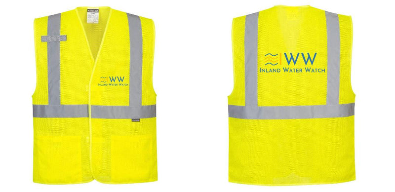 Hi-Vis Yellow Band and Brace Mesh Safety Vest – Lightweight, ANSI Class 2