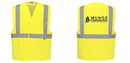 Custom Class 2 Yellow Reflective Safety Vest