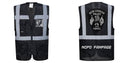 Custom Black Professional Executive Style Safety Vest