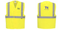 Custom Class 2 Yellow Reflective Safety Vest