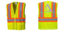 Custom Hi-Vis Yellow Contrast Mesh Safety Vest – ANSI Class 2