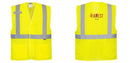 Hi-Vis Yellow Band and Brace Mesh Safety Vest – Lightweight, ANSI Class 2