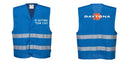 Custom Royal Blue MeshAir Reflective Safety Vest – Event & General Use