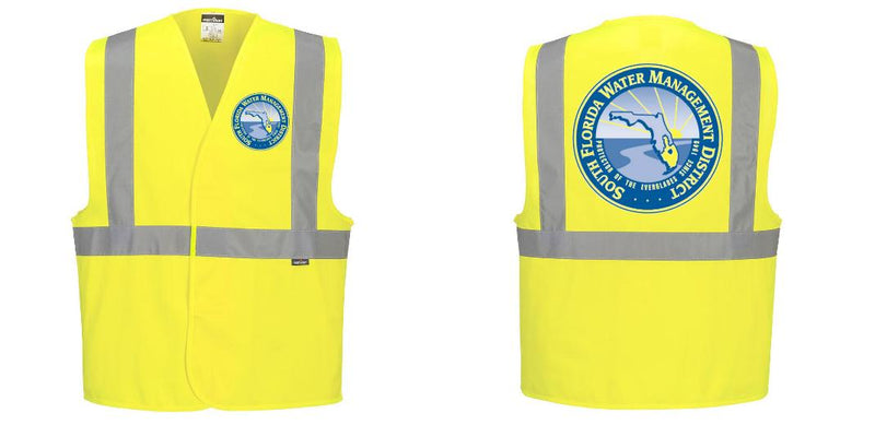 Custom Class 2 Yellow Reflective Safety Vest