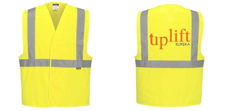 Custom Class 2 Yellow Reflective Safety Vest