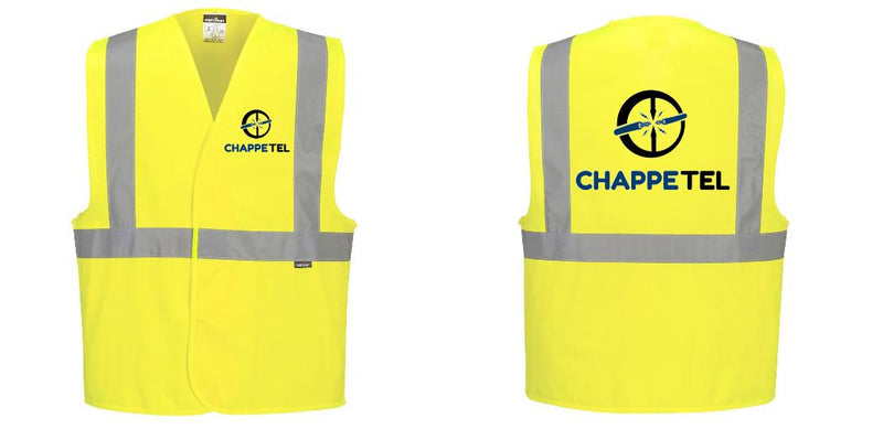 Custom Class 2 Yellow Reflective Safety Vest