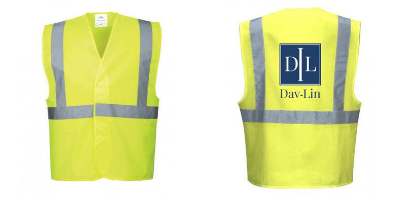 Class 2 Yellow Reflective Safety Vest