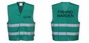Custom DEEP GREEN MeshAir Reflective Events Safety Vest