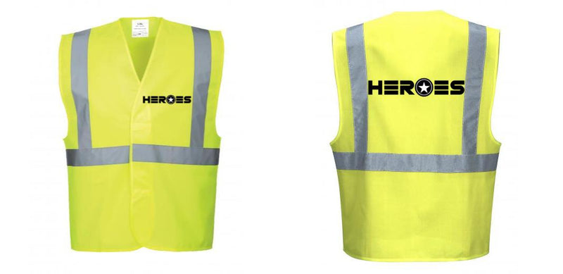 Class 2 Yellow Reflective Safety Vest