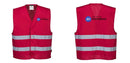 Custom Red MeshAir Reflective Vest – Event & General Use