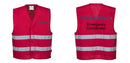Custom Red MeshAir Reflective Vest – Event & General Use