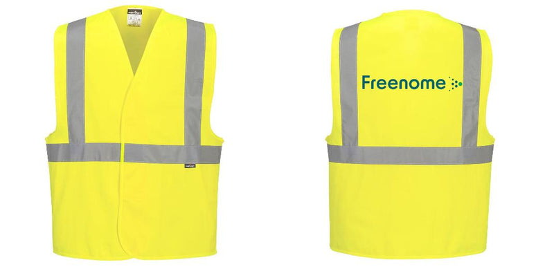 Custom Class 2 Yellow Reflective Safety Vest