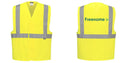 Custom Class 2 Yellow Reflective Safety Vest