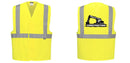 Custom Class 2 Yellow Reflective Safety Vest