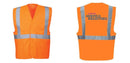 Custom Class 2 Orange Reflective Safety Vest