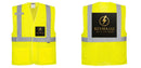 Hi-Vis Yellow Band and Brace Mesh Safety Vest – Lightweight, ANSI Class 2