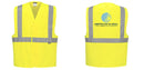 Custom Class 2 Yellow Reflective Safety Vest