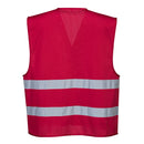 Red Reflective Safety Vest – Event & General Use