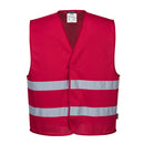 Red Reflective Safety Vest – Event & General Use