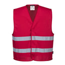 Custom Red MeshAir Reflective Vest – Event & General Use