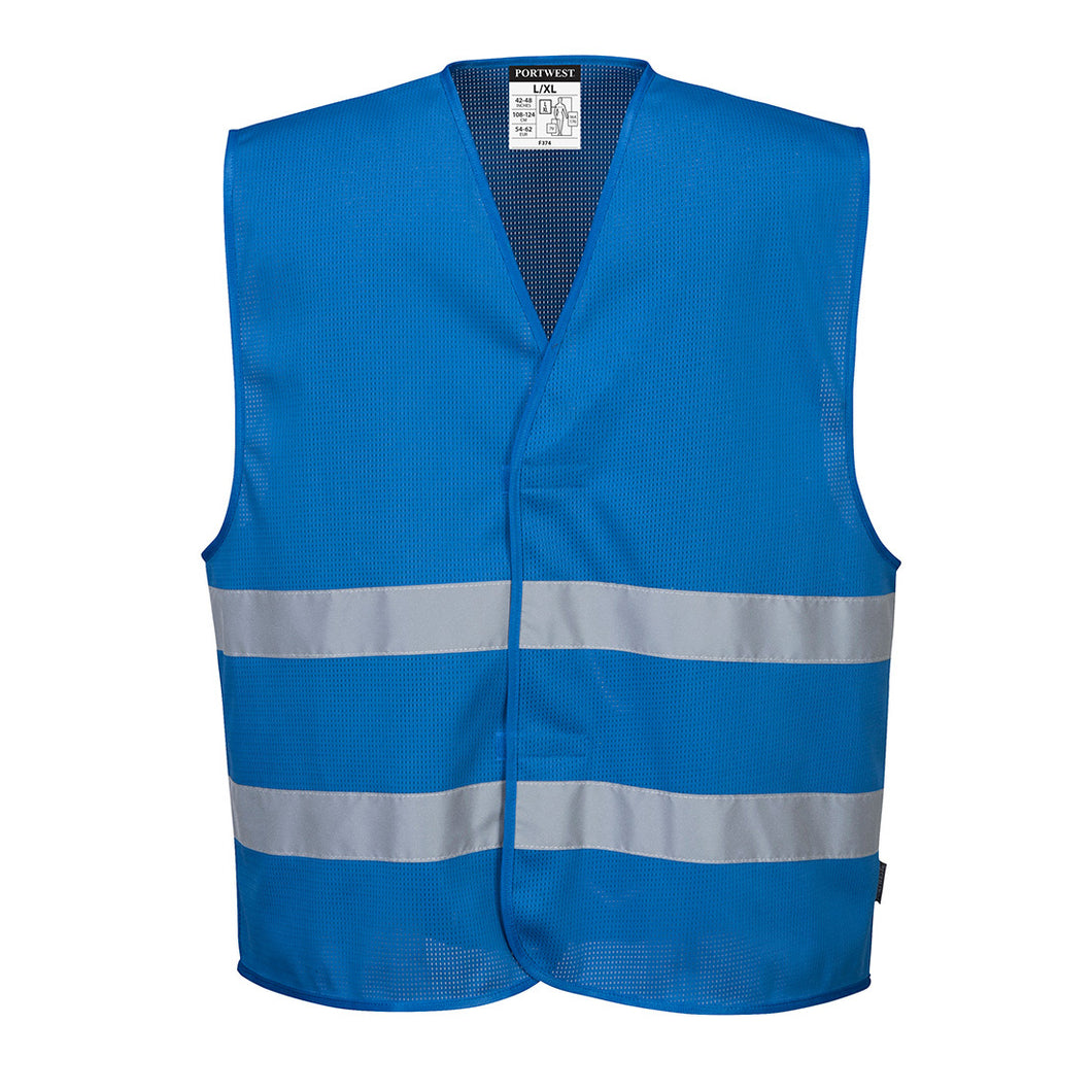 Royal Blue MeshAir Reflective Events Safety Vest