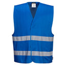 Royal Blue Safety Vest Reflective Hi Vis Work and Event Style Vest