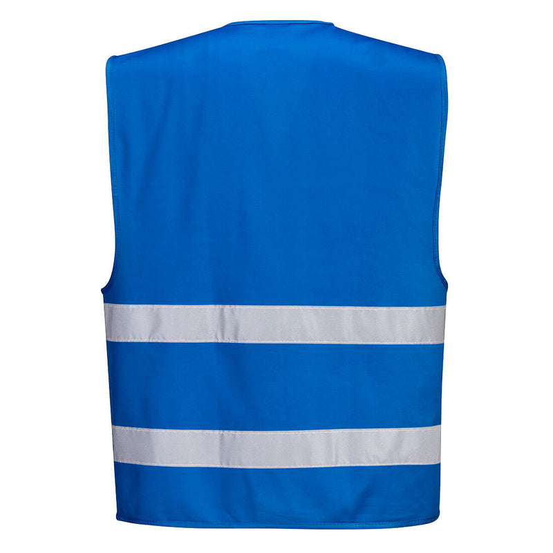 Royal Blue Safety Vest Reflective Hi Vis Work and Event Style Vest