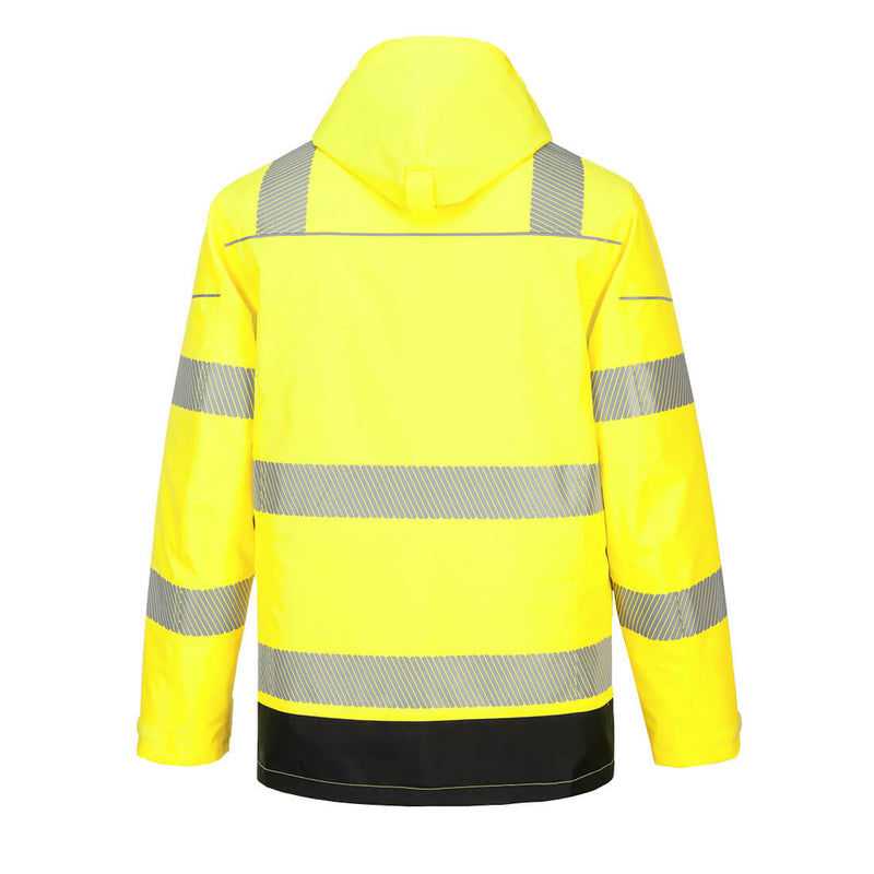 5-in-1 High Visibility Jacket with Segmented Reflective Tape