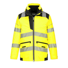 Load image into Gallery viewer, Custom 5-in-1 High Visibility Jacket with Segmented Reflective Tape

