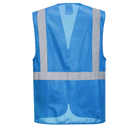 Custom ROYAL BLUE Professional Executive Style Safety Vest