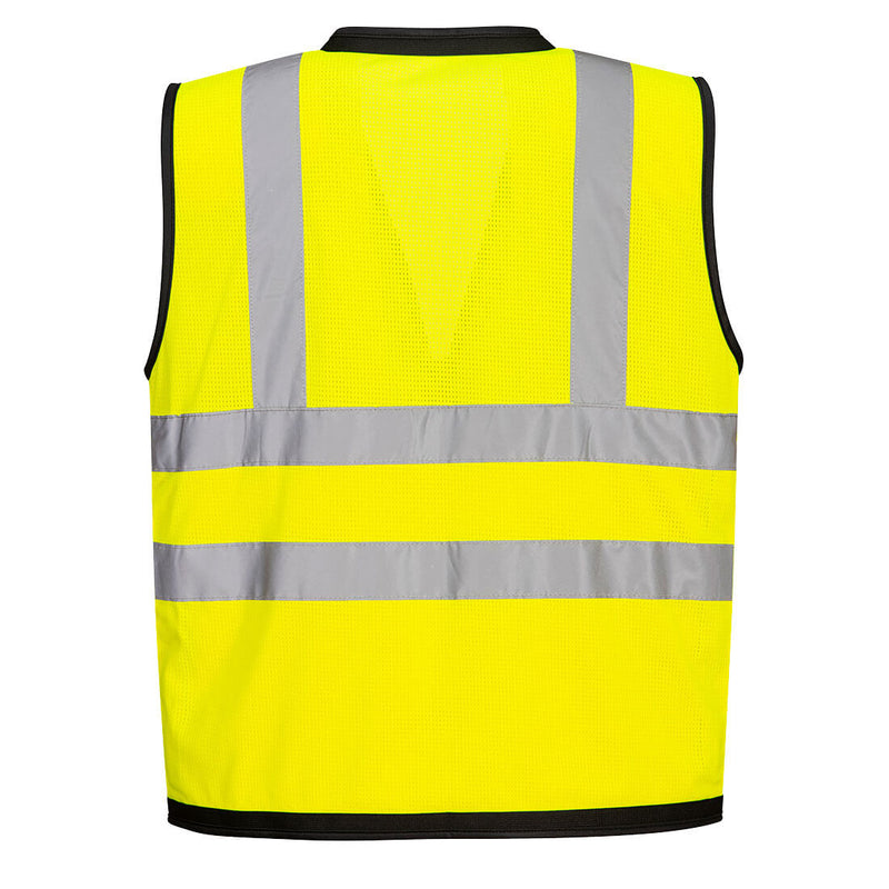 Custom Heavy Duty Hi-Vis Surveyor Vest