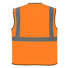 Load image into Gallery viewer, Custom Lightweight High Visibility ORANGE Tampa Mesh Vest
