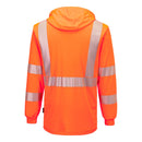Custom Orange Hooded ANSI Class 3 Safety Shirt