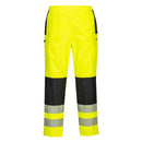 Custom Women’s Yellow/Black Hi-Vis Class E Rain Pants