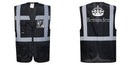 Custom Black Professional Executive Style Safety Vest