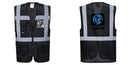 Custom Black Professional Executive Style Safety Vest
