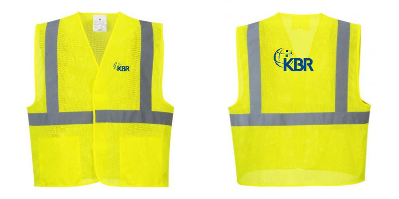 Custom Class 2 High Visibility Reflective MESH Safety Vest