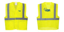 Custom Class 2 High Visibility Reflective MESH Safety Vest