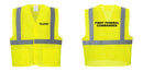 Custom Class 2 High Visibility Reflective MESH Safety Vest