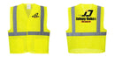 Custom Class 2 High Visibility Reflective MESH Safety Vest