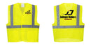 Custom Class 2 High Visibility Reflective MESH Safety Vest