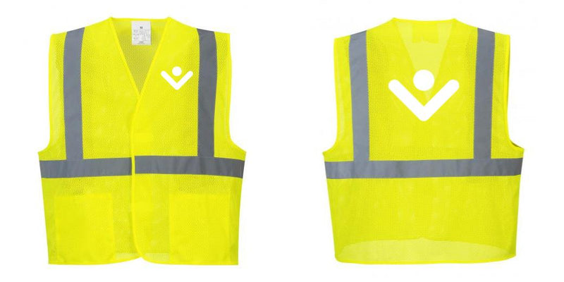 Custom Class 2 High Visibility Reflective MESH Safety Vest