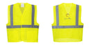 Custom Class 2 High Visibility Reflective MESH Safety Vest