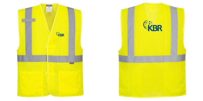 Custom Class 2 High Visibility Reflective MESH Safety Vest
