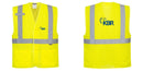 Custom Class 2 High Visibility Reflective MESH Safety Vest