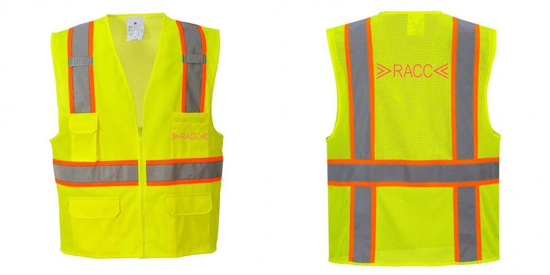 Class 2 Safety Vest with Cooling Mesh Back