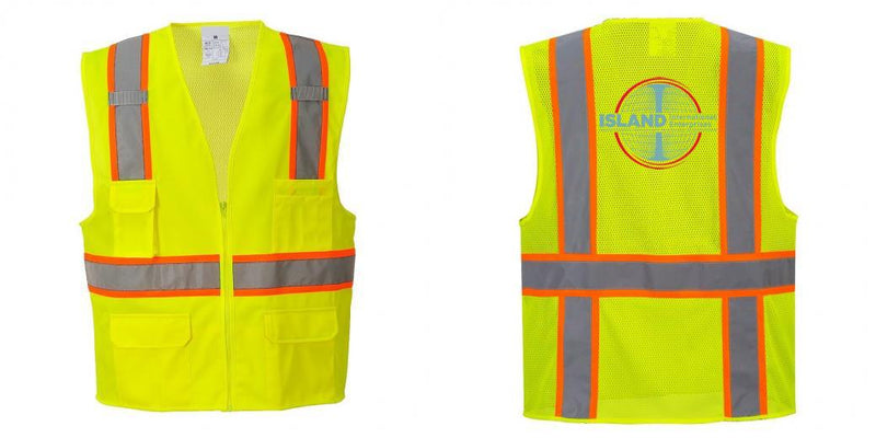 Class 2 Safety Vest with Cooling Mesh Back